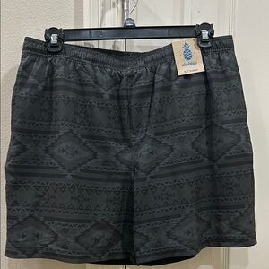 Chubbies Men's Black Patterned Shorts